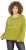 Ulla Popken Embroidered Freedom Rolled Edge Sweatshirt Avocado Green - Felpe & felpe con cappuccio - Felpe, Hoodie e Maglieria Calda