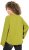 Ulla Popken Embroidered Freedom Rolled Edge Sweatshirt Avocado Green - Felpe & felpe con cappuccio - Felpe, Hoodie e Maglieria Calda