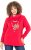 Ulla Popken Sparkling Candy Cane Graphic Sweatshirt Salsa - Felpe & felpe con cappuccio - Felpe, Hoodie e Maglieria Calda