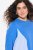 Ulla Popken Pinstripe Gore Long Sleeve Sweatshirt Peacock Blue - Felpe & felpe con cappuccio - Felpe, Hoodie e Maglieria Calda