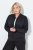 Ulla Popken Quick Drying College Collar Sweatshirt Black - Felpe & felpe con cappuccio - Felpe, Hoodie e Maglieria Calda