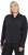Ulla Popken Quick Drying College Collar Sweatshirt Black - Felpe & felpe con cappuccio - 