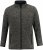 JAY-PI Knitted Fleece Jacket Gray - Giubbotti - Giubbotti Uomo Taglie Forti