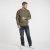 North Latitude Denim Logo Sweatshirt Dusty Olive Green TALL - TALL felpe - Felpe TALL per uomo alto