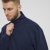 North Latitude Denim Half-Zip Sweatshirt Navy Blue TALL - TALL felpe - 