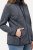 Ulla Popken Heather Knit Fleece Jacket Navy - Felpe & felpe con cappuccio - Felpe, Hoodie e Maglieria Calda