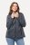 Ulla Popken Heather Knit Fleece Jacket Navy - Felpe & felpe con cappuccio - Felpe, Hoodie e Maglieria Calda