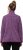 Ulla Popken Heather Knit Fleece Jacket Dark Purple - Felpe & felpe con cappuccio - Felpe, Hoodie e Maglieria Calda