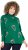 Ulla Popken Candy Cane Graphic Sweatshirt Meadow Green - Felpe & felpe con cappuccio - 