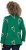 Ulla Popken Candy Cane Graphic Sweatshirt Meadow Green - Felpe & felpe con cappuccio - 