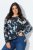 Ulla Popken Horse Print Long Sleeve Sweatshirt Navy - Felpe & felpe con cappuccio - Felpe, Hoodie e Maglieria Calda