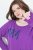 Ulla Popken Magnifique Split Style Sweatshirt Purple - Felpe & felpe con cappuccio - Felpe, Hoodie e Maglieria Calda