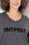 Ulla Popken Inspire Lettering V-Neck Sweatshirt Graphite Grey - Felpe & felpe con cappuccio - Felpe, Hoodie e Maglieria Calda