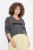 Ulla Popken Inspire Lettering V-Neck Sweatshirt Graphite Grey - Felpe & felpe con cappuccio - Felpe, Hoodie e Maglieria Calda