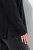 Ulla Popken Chain Fringe Smooth Fleece Sweatshirt Black - Felpe & felpe con cappuccio - Felpe, Hoodie e Maglieria Calda