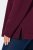 Ulla Popken Chain Fringe Smooth Fleece Sweatshirt Dark Wine Red - Felpe & felpe con cappuccio - Felpe, Hoodie e Maglieria Calda