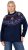 Ulla Popken Norwegian Style Christmas Sweater Blue - Felpe & felpe con cappuccio - 