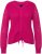 Ulla Popken Shaker Stitch Cropped Gathered Sweater Fuchsia Pink - Felpe & felpe con cappuccio - Felpe, Hoodie e Maglieria Calda