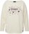 Ulla Popken Dreaming Time Long Sleeve Sweatshirt Chalk - Felpe & felpe con cappuccio - 