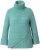Ulla Popken Asymmetric Zipper Turtleneck Sweater Green - Felpe & felpe con cappuccio - 