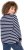 Ulla Popken Striped Drawstring Hem Sweatshirt Navy - Felpe & felpe con cappuccio - 