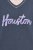 Ulla Popken Houston Textured Lettering Sweatshirt Navy - Felpe & felpe con cappuccio - Felpe, Hoodie e Maglieria Calda