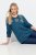 Ulla Popken Metallic Print Extra Soft Christmas Sweatshirt Petrol - Ulla Popken - Abbigliamento Taglie Forti Ulla Popken