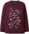 Ulla Popken Sparkling Sequin Bows Christmas Sweatshirt Plum - Felpe & felpe con cappuccio - 