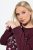 Ulla Popken Sparkling Sequin Bows Christmas Sweatshirt Plum - Felpe & felpe con cappuccio - Felpe, Hoodie e Maglieria Calda