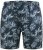 D555 Cleethorpes Hawaii Printed Swimshorts Navy - Costumi da bagno - Costumi da Bagno Uomo Taglie Forti