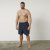 North Latitude 61145 Pantaloncini da Bagno Elasticizzati in 4 Direzioni Blu Navy - Intimo & costumi da bagno - Intimo Taglie Forti Uomo