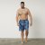 North Latitude 61153 Shorts Da Bagno Stretch 4 Vie Blu Medio - Intimo & costumi da bagno - Intimo Taglie Forti Uomo