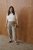 Kaffe Curve Nana Barrel Pants Brindle - Pantaloni in tessuto - 