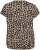 Kaffe Curve Sonna Stanley Top Stampa leopardata - T-shirt - 