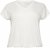 Kaffe Curve Jena V-Neck T-shirt Chalk - T-shirt - 