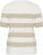 Kaffe Curve Lizzy Striped Pullover Chalk/Feather Grey Bold Stripe - T-shirt - 
