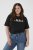Kaffe Curve Ariana T-Shirt Black - T-shirt - 