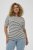 Kaffe Curve Lia Flower T-Shirt Chalk/Deep Black - T-shirt - 
