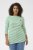 Kaffe Curve Lia Boatneck 3/4 T-Shirt Chalk/Bright Green - Maglie e top - 