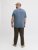 Jack & Jones Edenver T-Shirt Blue - Magliette - Magliette Uomo Taglie Forti