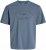 Jack & Jones Edenver T-Shirt Blue - Magliette - Magliette Uomo Taglie Forti