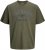 Jack & Jones Edenver T-Shirt Khaki - Magliette - Magliette Uomo Taglie Forti