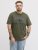 Jack & Jones Edenver T-Shirt Khaki - Magliette - Magliette Uomo Taglie Forti