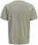 Jack & Jones King Crew Neck T-Shirt Grey - Magliette con stampa - Magliette con stampa taglie forti