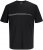 Jack & Jones Cofusion T-Shirt Black - Magliette - Magliette Uomo Taglie Forti