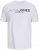 Jack & Jones Blaneo Short Sleeve T-Shirt White - Magliette - Magliette Uomo Taglie Forti