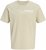 Jack & Jones Blaneo Short Sleeve T-shirt Beige - Magliette - Magliette Uomo Taglie Forti