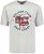 Adamo Motivshirt Comfort Fit College Grey - Magliette - Magliette Uomo Taglie Forti