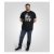 D555 Derby T-Shirt Rhythm and Rides Navy - Magliette - Magliette Uomo Taglie Forti
