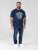 D555 Cooper Grumpy Old Man Printed T-Shirt Navy - Magliette con stampa - Magliette con stampa taglie forti
